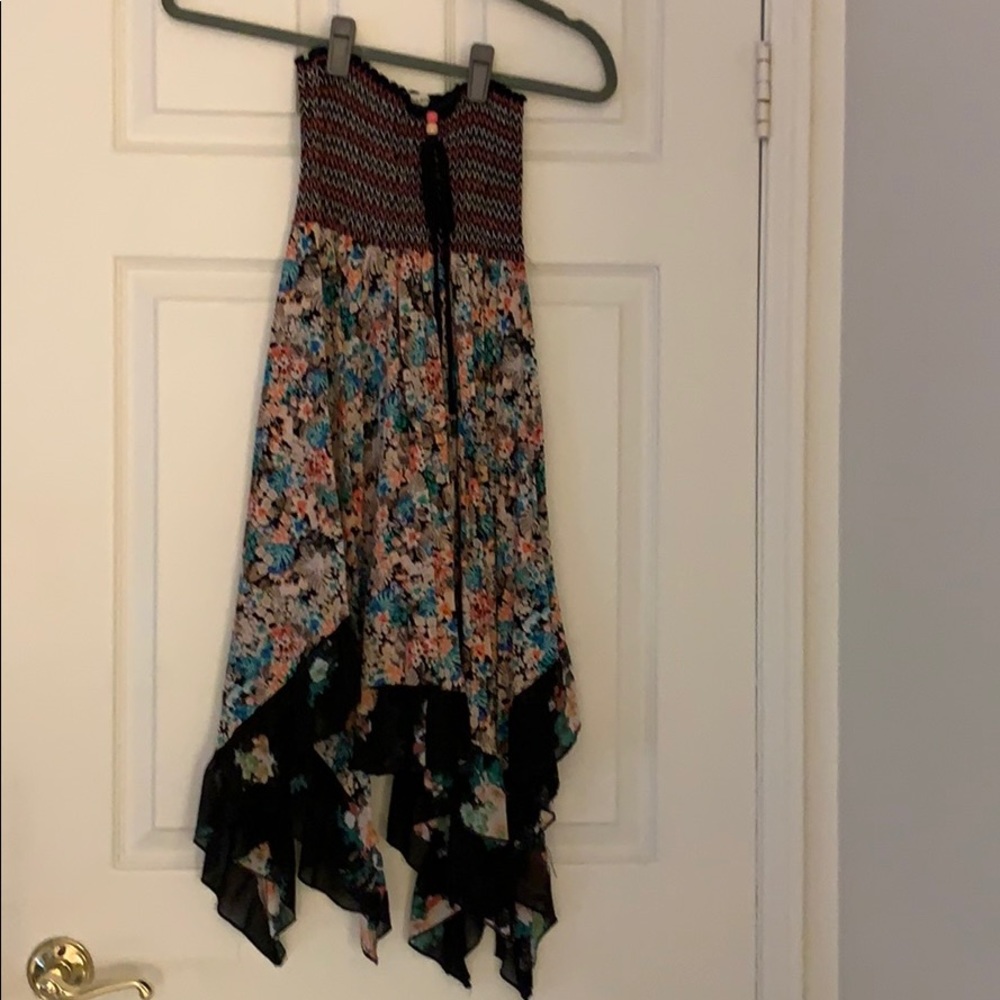 Strapless dress